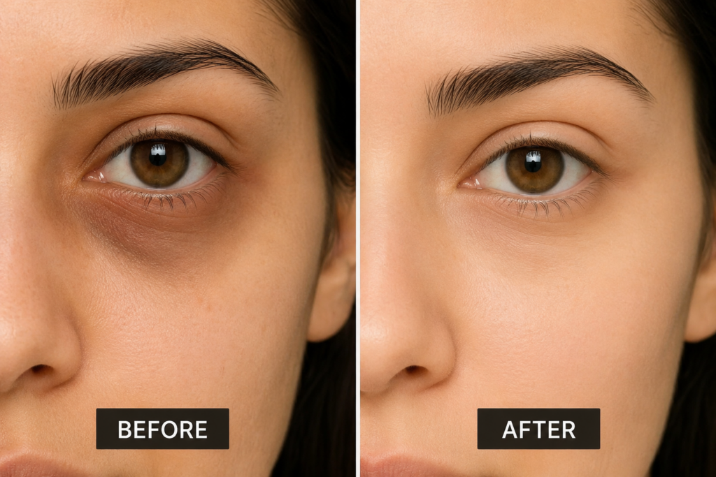 Tired eyes transformation with natural remedies and skincare routine 2026