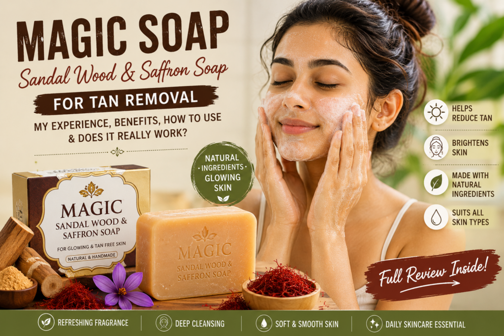 Ghar Magic Soap for Tan Removal